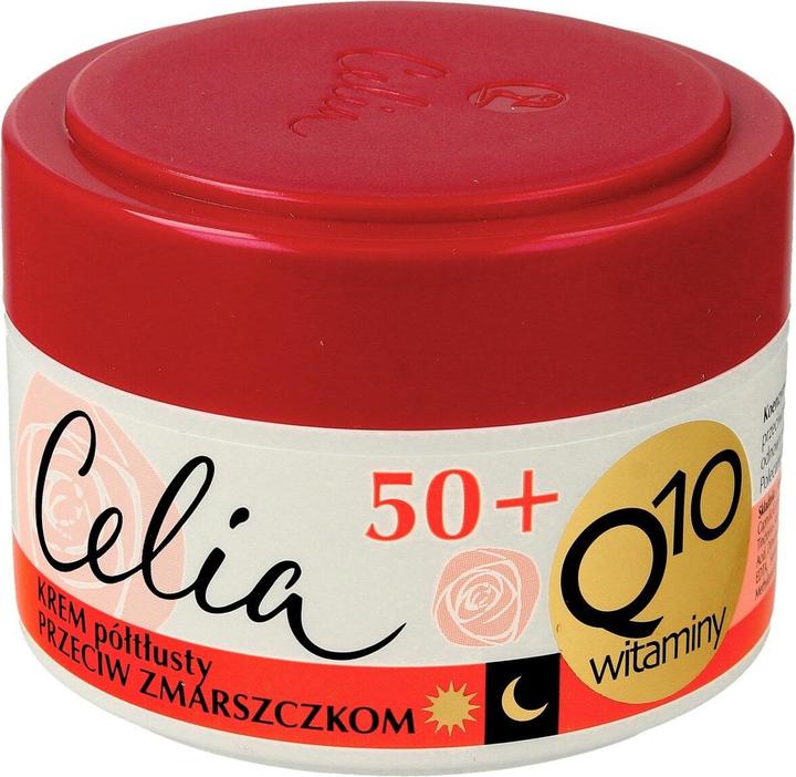 Actual product image DAX Celia Q10 Vitamins 50+ Anti-Wrinkle Day and Night Cream 50ml (50 ml, 24h cream)