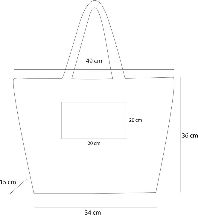 Produktbild Normani Grosse Strandtasche Kuredu