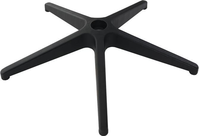 Produktbild Mendler Fusskreuz 60cm, Drehstuhl Bürostuhl Chefsessel, PVC Loch Ø5cm