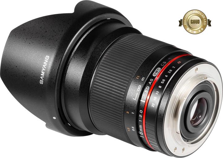 Produktbild Samyang 16mm f/2 ED AS UMC CS - Nikon F (Nikon DX, Nikon F, APS-C / DX)