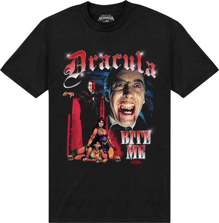 Horror Line Dracula Bites TShirt (M)