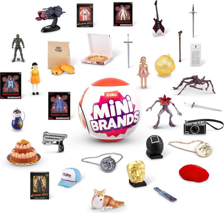 Produktbild Zuru MINI BRANDS-NETFLIX MINI BRANDS-CAPSULE,S1,CAPSULE,GQ,13PC