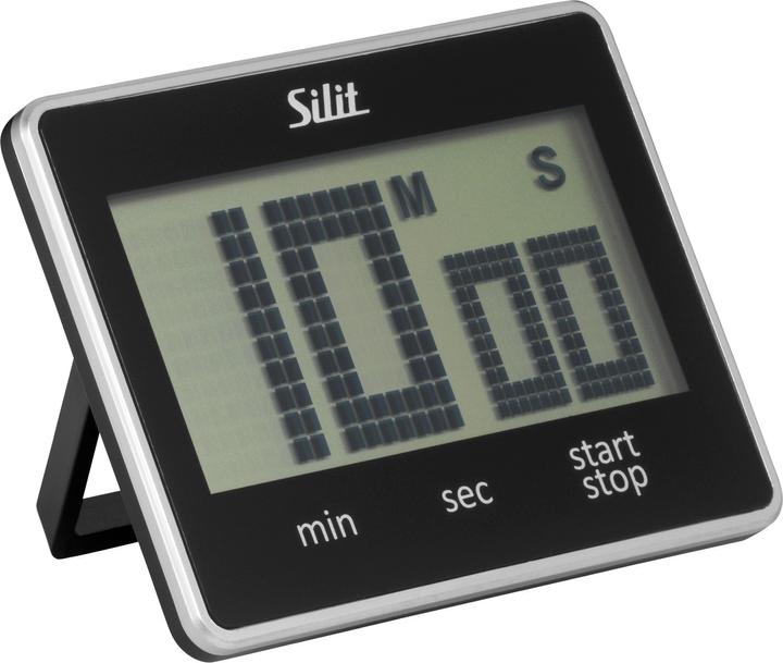 Produktbild Silit Eieruhr Kurzzeitwecker digital 9x7cm Küchentimer Countdown Timer Attimo