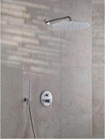 Actual product image Duravit Overhead shower 1 jet, 400 chrome (1 Beam types, 25.50 l/min)