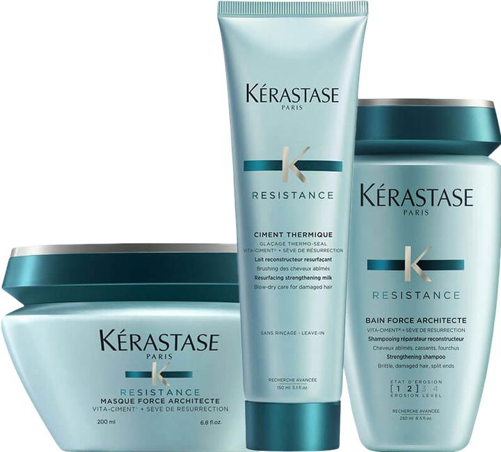 Image du produit Kérastase Trio de soins Resistance Force Architecte - 600ml (Set soin capillaire)