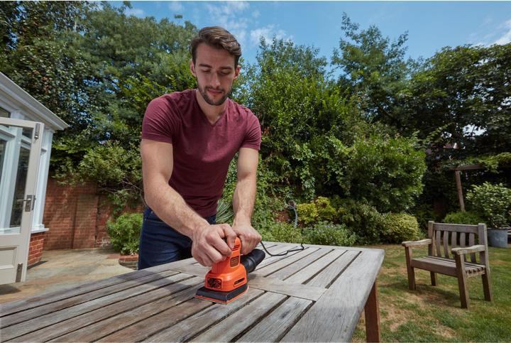 Image du produit Black & Decker Multischleifer 4in1 BEW200 (Ponceuse multi, 200 W)