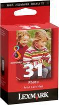 Actual product image Lexmark No. 31, colour (Color)