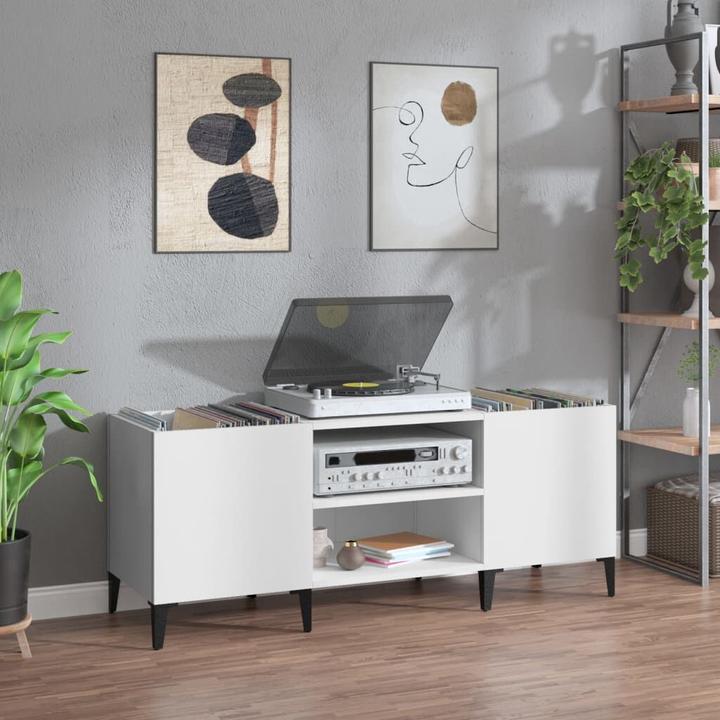 Produktbild VidaXL Plattenschrank Grau Sonoma 121x38x48 cm Holzwerkstoff