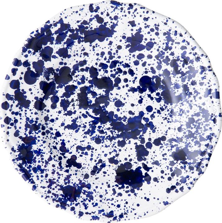 Popolo Ø 25 cm Speiseteller Punto blau (25 cm)