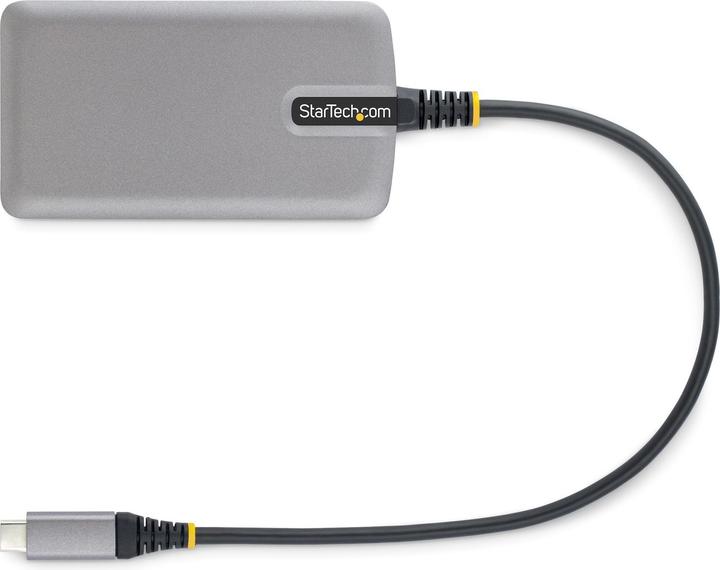 Image du produit StarTech com 4-Port USB-C Hub - 5Gbps - Bus Powered - USB C to 4x USB-A Hub w/ Optional Auxiliary Po (USB-C, 4 Ports)