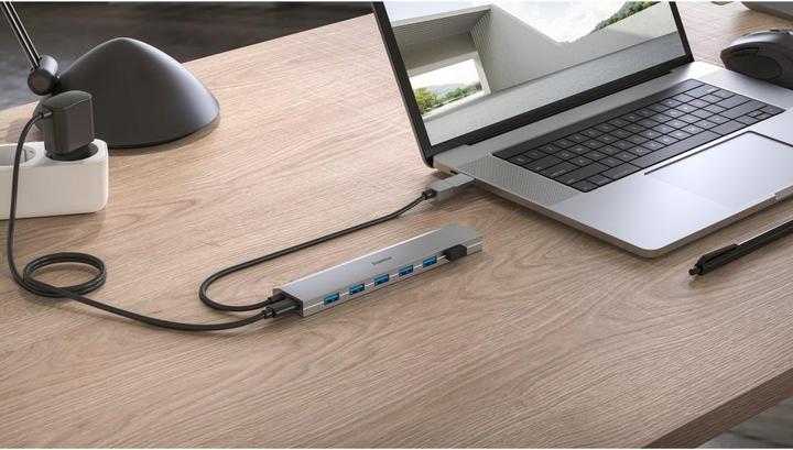 Produktbild Hama 7 Port USB-Hub (USB-A, 7 Ports)
