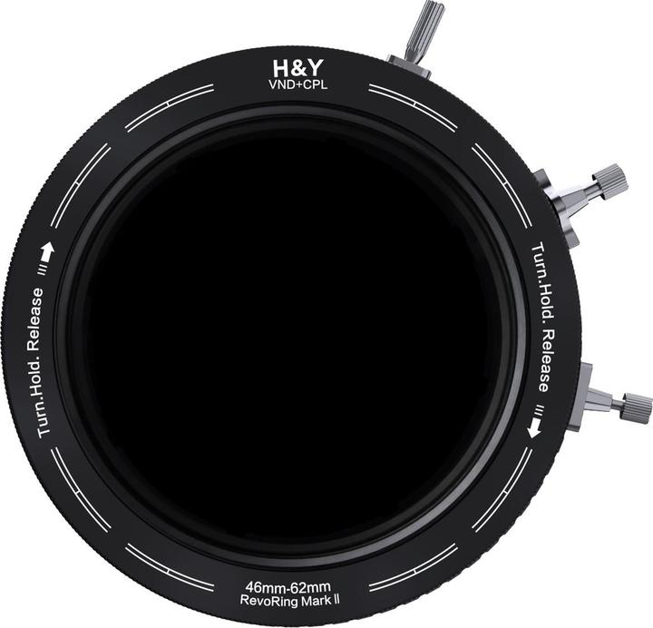 Image du produit H&Y REVORING ND3-1000+CPL Filter MkII 46-62mm (62 mm, Filtre gris neutre, 62 mm)