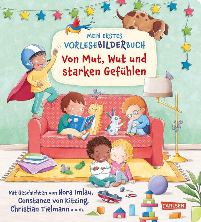 Produktbild Mein erstes Vorlese-Bilder-Buch: Von Mut, Wut und starken Gefühlen (Deutsch)