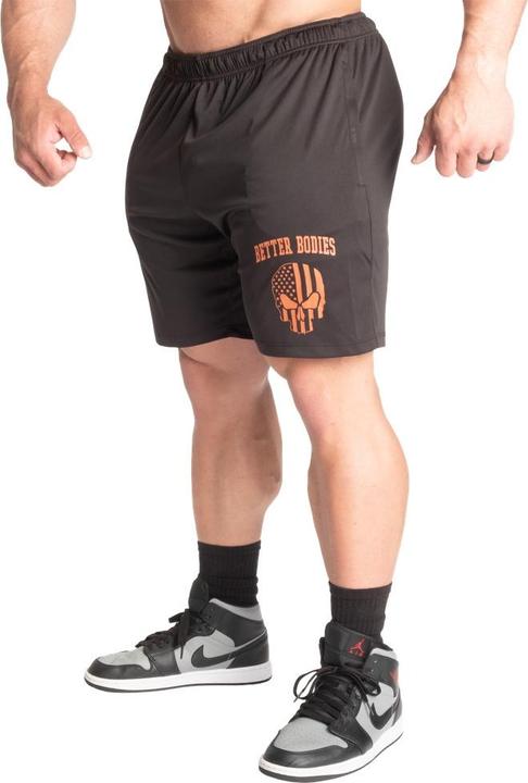 Produktbild Better Bodies Skull Function Shorts - Black/Flame (S)