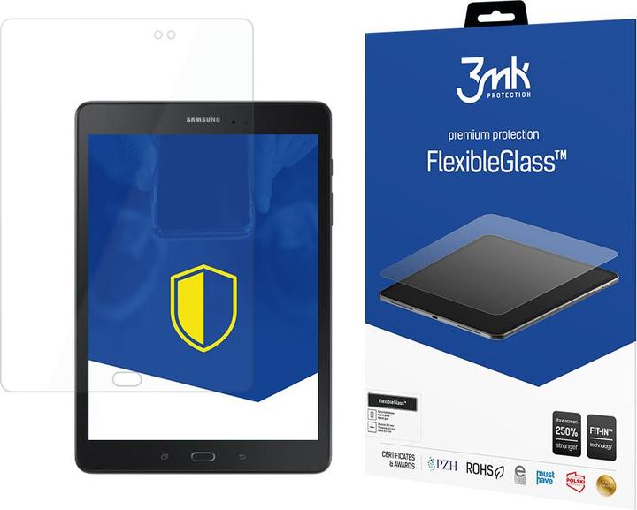 Actual product image 3MK Samsung Galaxy Tab A SM-T550 - FlexibleGlass™ 11" (1 Piece, Samsung Galaxy Tab A)