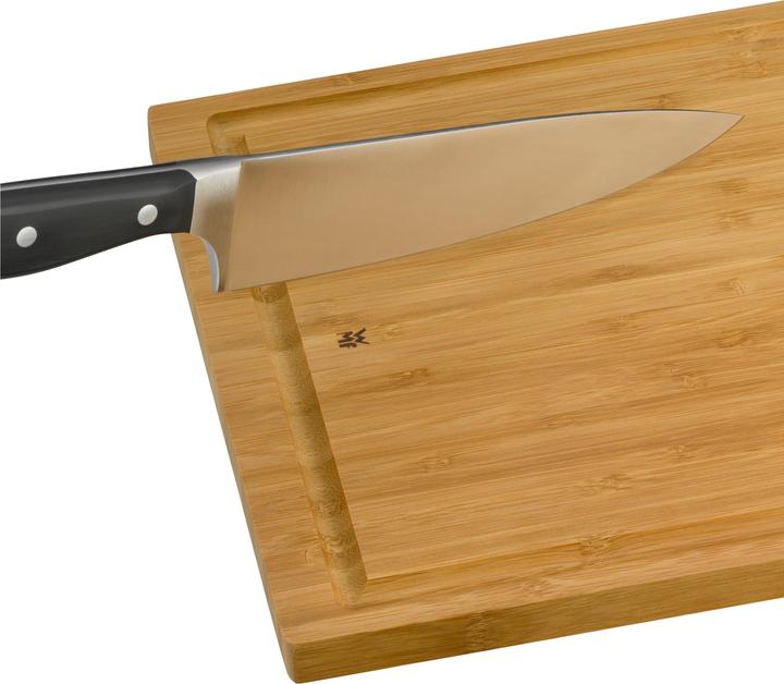 Produktbild WMF Bambus natur Schneidebrett mittel mit Saftrille – klingenschonend