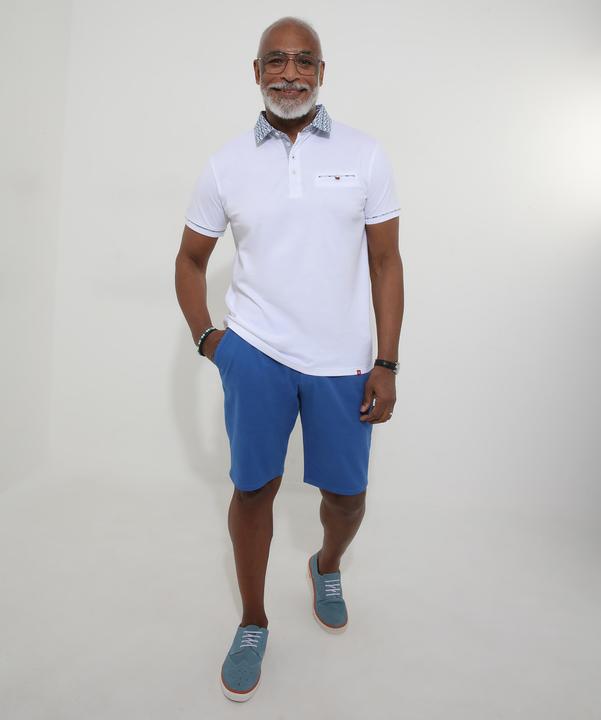 Actual product image Joe Browns Smart Aztec Trim Polo Shirt (S)