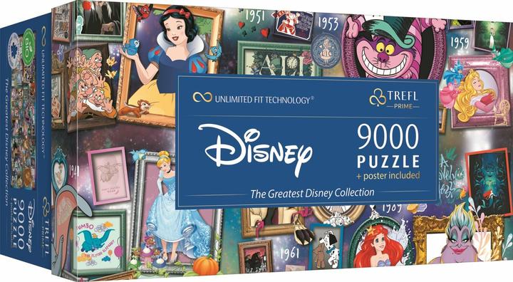 Produktbild Trefl The Greatest Disney Collection (9000 Teile)