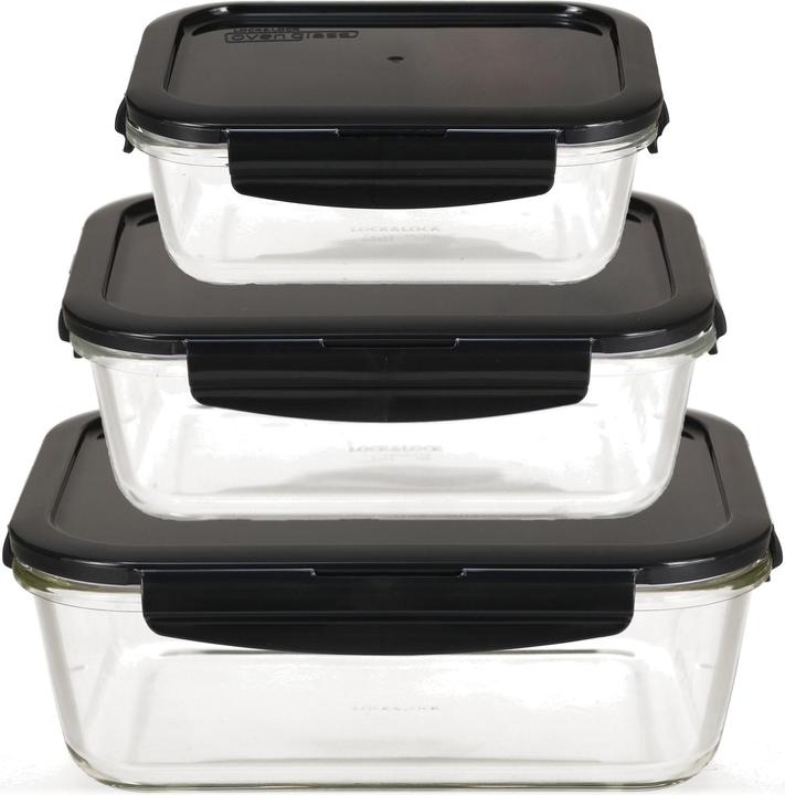 Produktbild Lock & Lock 3er Set Frischhaltedosen (2 l)