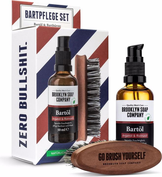 Image du produit Brooklyn Soap Company Boîte à barbe (Set soin de la barbe)