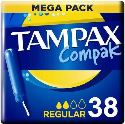 Image du produit Tampax COMPAK tampón regular 38 u (38 x, Normal)