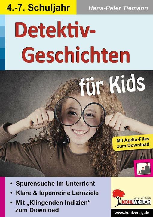 Produktbild Detektiv-Geschichten für Kids (Deutsch, Hans-Peter Tiemann, 2022)