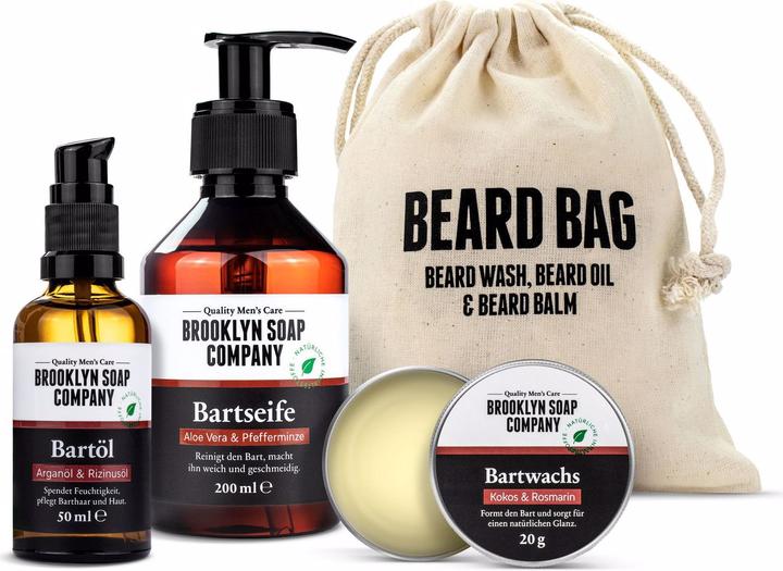 Brooklyn Soap Company Beard Bag (Bartpflege set)