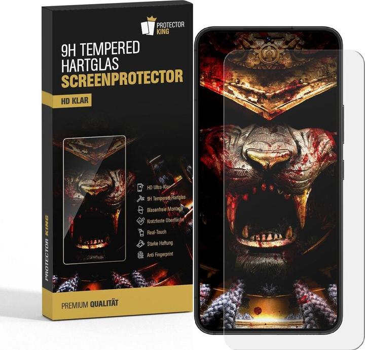 Actual product image Protectorking 1x real tempered 9H armoured glass 3D CLEAR (1 Piece, Samsung Galaxy A54 5G)