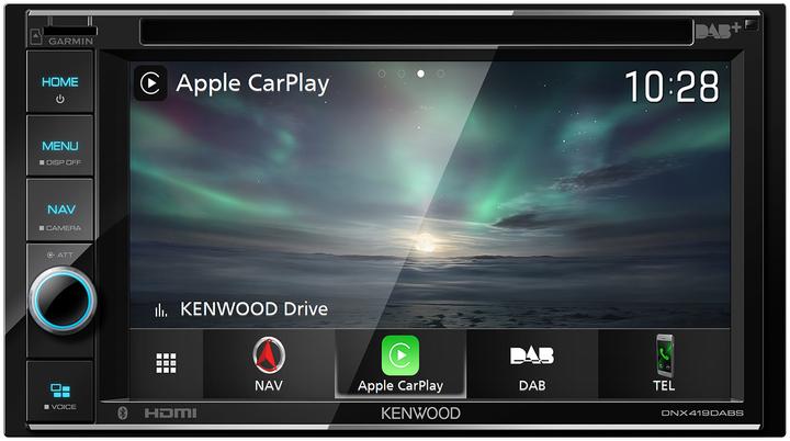 Actual product image Kenwood DNX-419DABS (Apple Carplay)