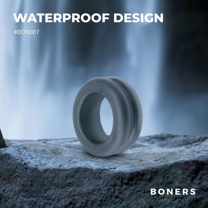 Produktbild Boners Ribbed Cock Ring (2 cm)