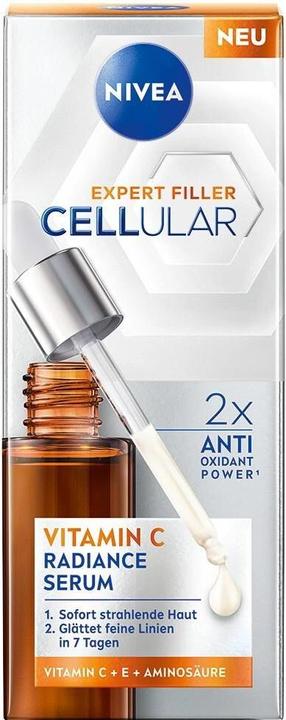 Produktbild NIVEA Cellular Expert Filler Vitamin C Radiance Serum (30 ml)