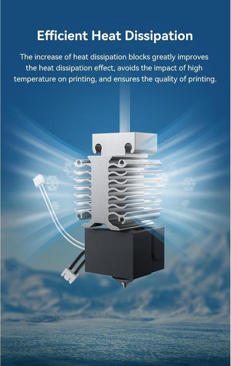 Produktbild Creality Heizelement Ender 3V3 SE Heizblocksatz (Düse)
