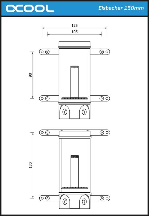 Produktbild Alphacool Eisbecher