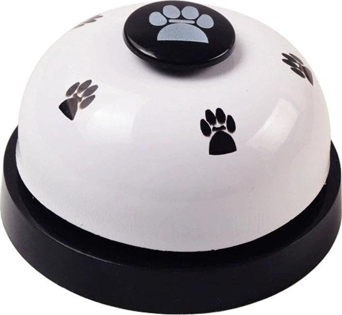 Produktbild JTI Glocke für Haustiere - Weiss / Schwarz (Beschäftigungsspielzeug Hund)