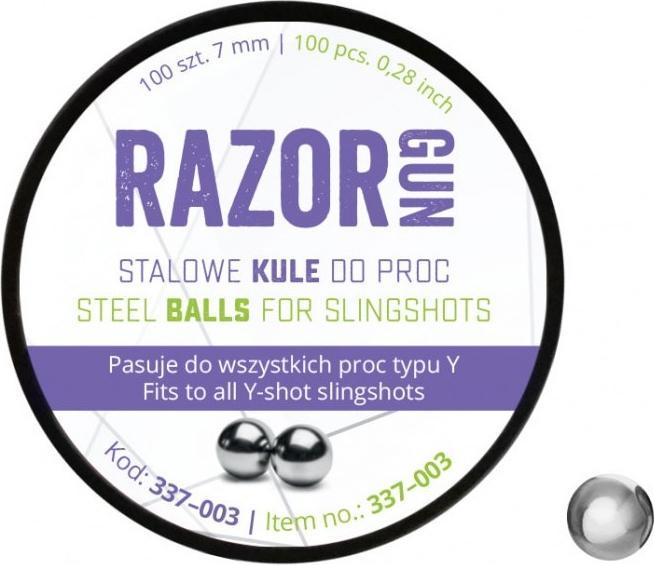 Image du produit Razorgun Kulki do procy 7 mm 100 szt. (337-003)