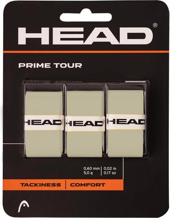 Head Prime Tour Overgrip 3er Pack grau