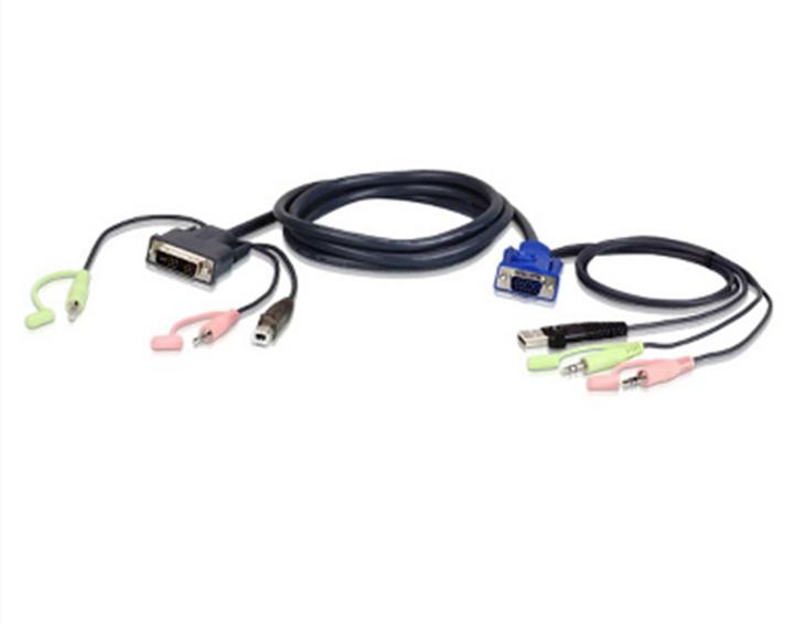 Produktbild Aten 2L-7DX2U KVM-Kabel VGA zu DVI