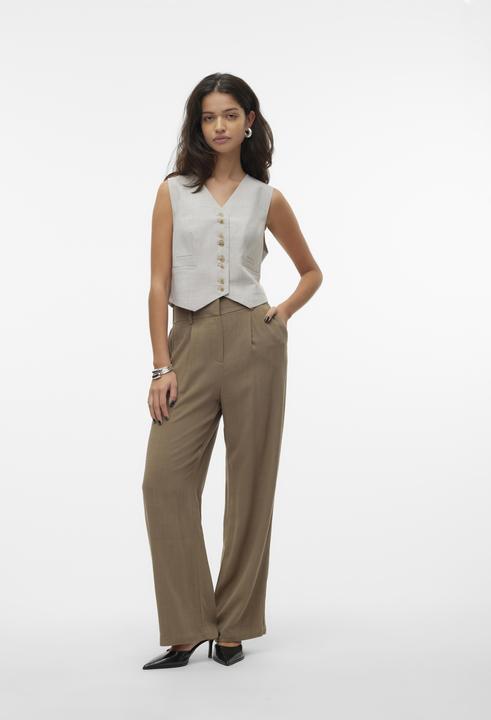 Produktbild Vero Moda VMTIRAVER Mittlere Taille Hose Hose mit weitem Beinschnitt (32)