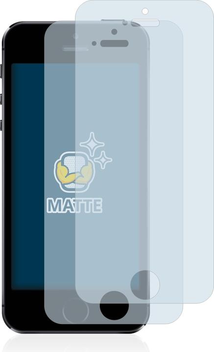 Actual product image BROTECT Anti-glare screen protector matt (2 Piece, Apple iPhone 5s)