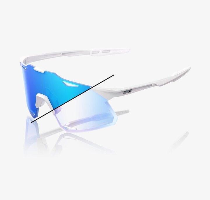 Produktbild 100% HYPERCRAFT LE - Bastille (Weiss, Blue Mirror Photochromic)