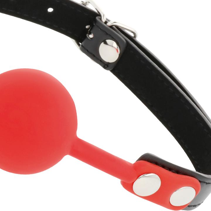 Produktbild Darkness Ball Silicone Gag Rot