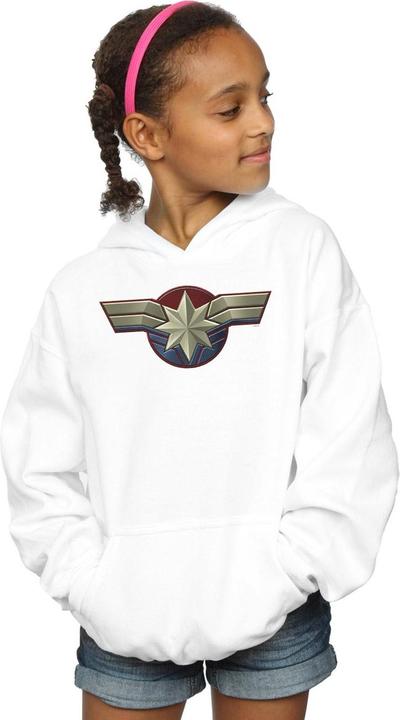 Image du produit - Sweat à capuche CAPTAIN CHEST EMBLEM - Fille (140, 146)