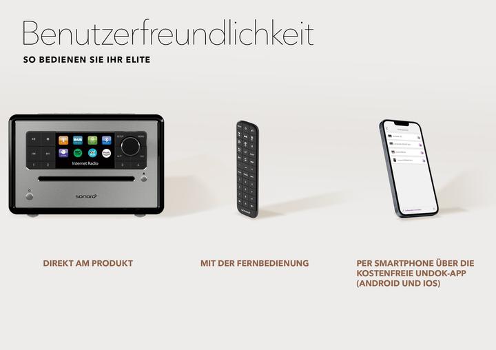 Produktbild Sonoro Elite (UKW, DAB+, Internetradio, Bluetooth, WLAN)