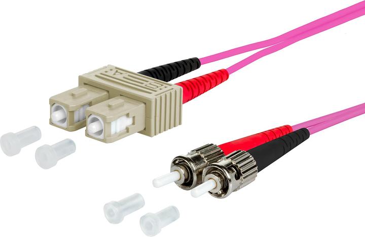 Produktbild Metz Connect Duplexkabel (S/UTP, CAT6a, 1 m)