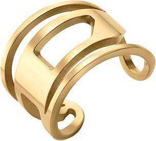 Diesel Stylish Open Ring Made Of Gold-Plated Steel Dx1569710 (59)