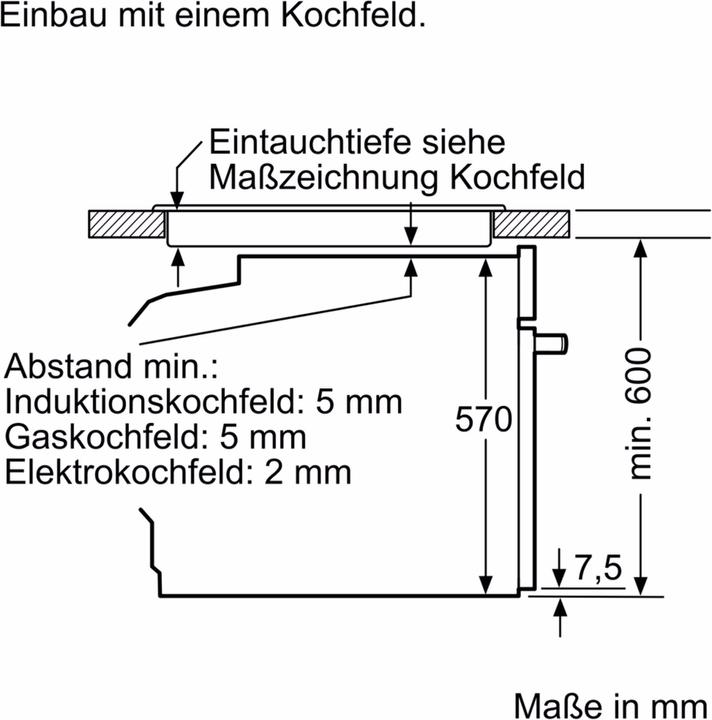 Image du produit Bosch Hausgeräte HBA578BS0