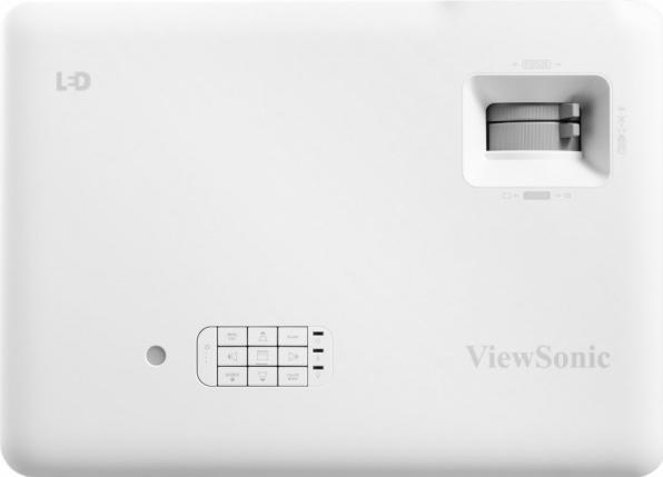 Produktbild Viewsonic LS600W Beamer 3000 ANSI Lumen DLP WXGA (1280x800) Weiss (VS18176) (WXGA, 3000 lm, 1.37 - 1.64:1)