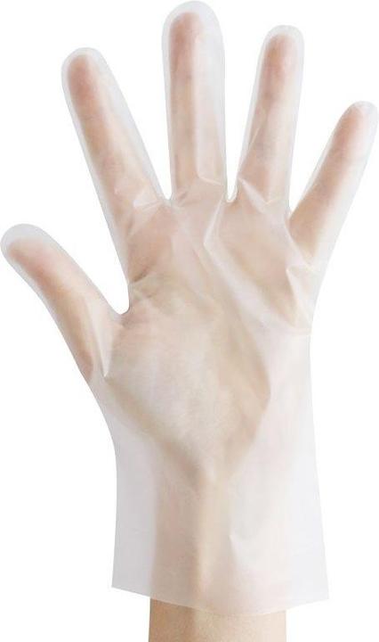 Actual product image Antalis Handsker TPE L transparent pudderfri 200stk/pak - (200 pcs.) (L)