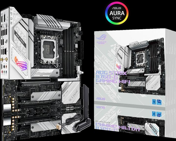 Productafbeelding ASUS ROG STRIX B760-G GAMING WIFI (LGA 1700, Intel B760, mATX)