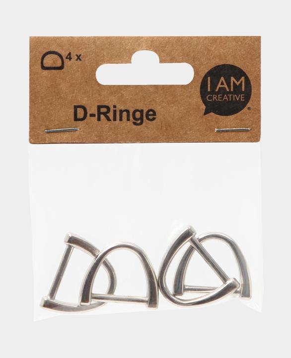 Produktbild Lalana Anhänger D-ring 28 x 25 mm, 4 Stück